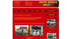 Desktop Screenshot of maxcar.net.pl